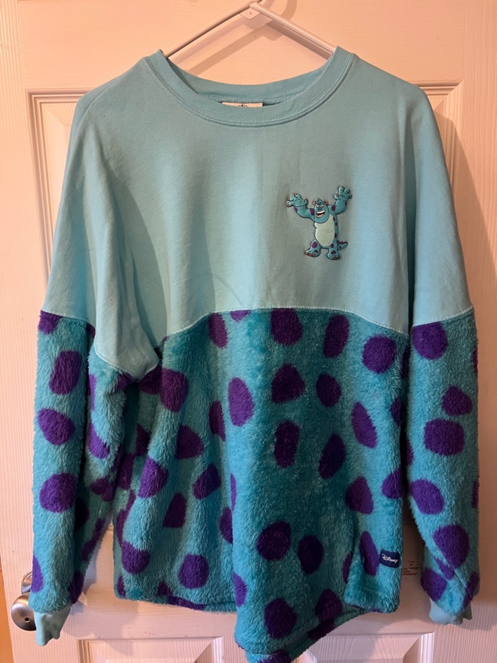 Disney Sulley Plush Spirit Jersey - Teal & Purple
